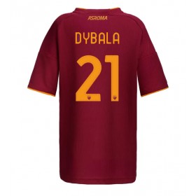 Dámské fotbalový oblečení AS Roma Paulo Dybala #21 Domácí košile 2025-26 Krátkým Rukávem